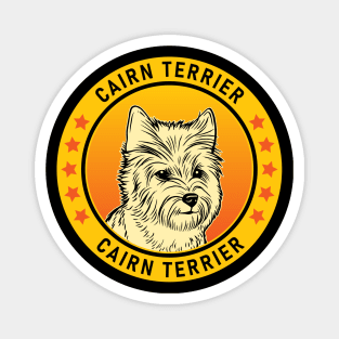 Cairn Terrier Dog Portrait Magnet